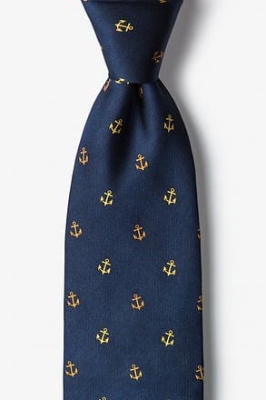 _What's the Holdup? Navy Blue Tie_