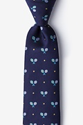 What A Racquet Navy Blue Tie Photo (0)