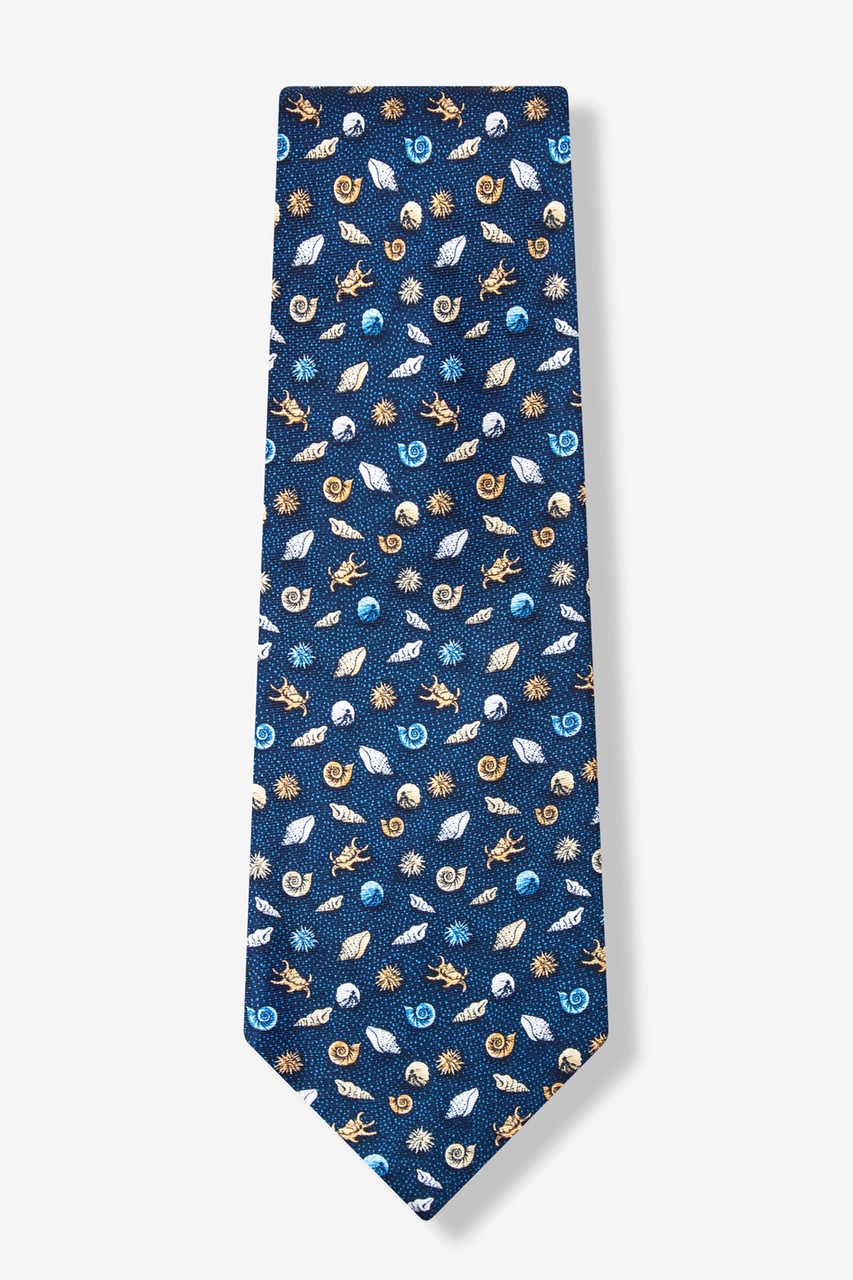 What the Shell? Navy Blue Tie Photo (1)