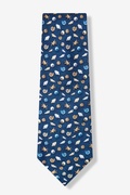 What the Shell? Navy Blue Tie Photo (1)