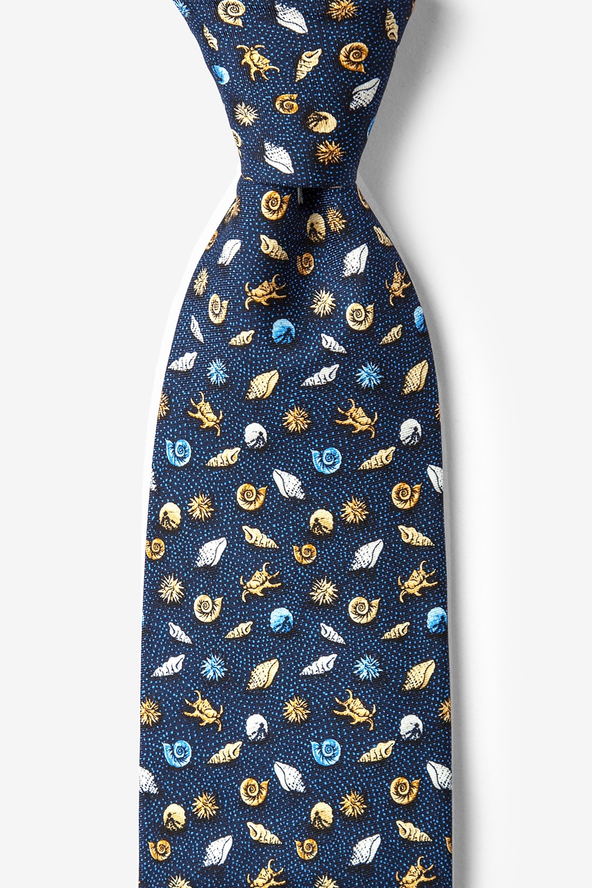 What the Shell? Navy Blue Tie Photo (0)