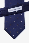 Wherefore Heart Thou Navy Blue Tie Photo (3)