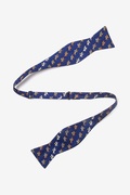 Navy Blue Win, Place, Show Bow Tie | Kentucky Derby Bow Tie | Ties.com