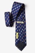Win, Place, Show Navy Blue Tie Photo (1)