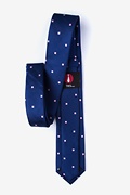 Wooley Navy Blue Skinny Tie Photo (1)
