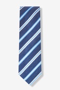 Yale Navy Blue Extra Long Tie Photo (0)