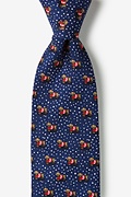 Yappy Howlidays Navy Blue Extra Long Tie Photo (0)