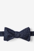 Navy Blue Langley Self-Tie Bow Tie Photo (0)