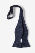 Navy Blue Langley Self-Tie Bow Tie Photo (1)