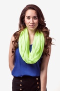 Boston Neon Yellow Infinity Scarf Photo (0)