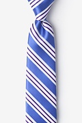 McKinley Ocean Blue Skinny Tie Photo (0)