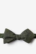 Kirkland Olive Diamond Tip Bow Tie Photo (0)