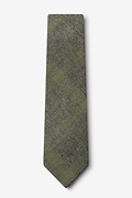 Kirkland Olive Extra Long Tie Photo (1)