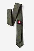 Kirkland Olive Skinny Tie Photo (2)