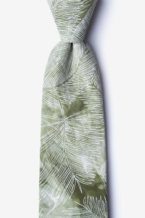 Medina Olive Tie