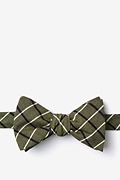 Tuscon Olive Self-Tie Bow Tie Photo (0)