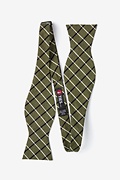 Tuscon Olive Self-Tie Bow Tie Photo (1)