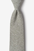 Westminster Olive Extra Long Tie Photo (0)
