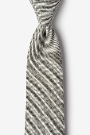 Westminster Olive Extra Long Tie
