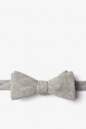 Westminster Olive Skinny Bow Tie