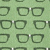 Olive Microfiber Four Eyes Extra Long Tie