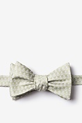 Small Anchors Olive Self-Tie Bow Tie Photo (0)