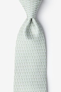 Small Anchors Olive Tie Photo (0)