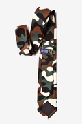 Camouflage Olive Tie For Boys Photo (1)