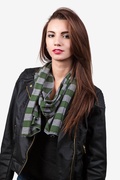 Olive Caravan Stripe Scarf Photo (0)