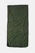 Mens Olive Traveling Stripe Scarf Photo (1)