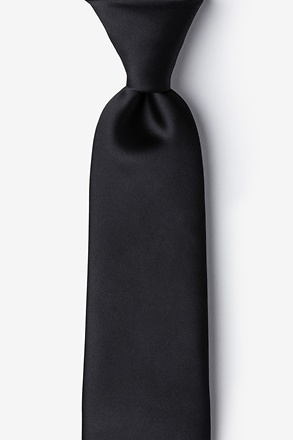 _Onyx Extra Long Tie_