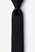 Onyx Skinny Tie Photo (0)