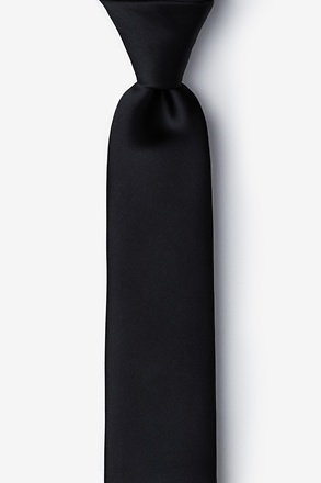 _Onyx Skinny Tie_