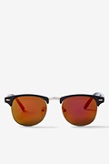 Orange SoHo Half Frame Sunglasses Photo (1)