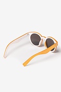 Tulum Round Orange Sunglasses Photo (2)