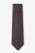 Gilbert Orange Extra Long Tie Photo (1)