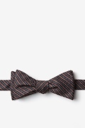 Gilbert Orange Skinny Bow Tie Photo (0)