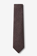 Gilbert Orange Skinny Tie Photo (1)