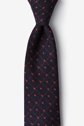 _Gresham Orange Extra Long Tie_