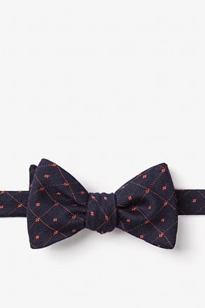 _Gresham Orange Self-Tie Bow Tie_