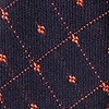 Orange Cotton Gresham Skinny Bow Tie