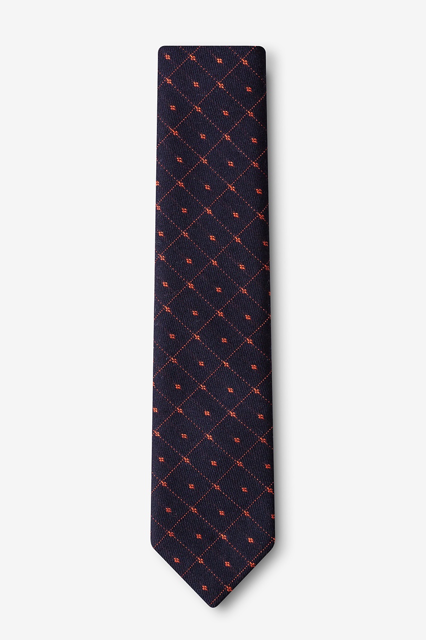 Gresham Orange Skinny Tie Photo (1)