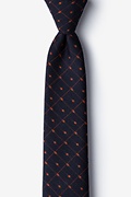 Gresham Orange Skinny Tie Photo (0)