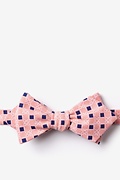 Jamaica Orange Diamond Tip Bow Tie Photo (0)