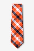 Kennewick Orange Extra Long Tie Photo (1)