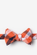 Kennewick Orange Self-Tie Bow Tie Photo (0)