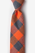 Kent Orange Extra Long Tie Photo (0)
