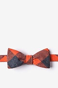 Kent Orange Skinny Bow Tie Photo (0)