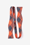 Kent Orange Skinny Bow Tie Photo (1)