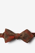 Kirkland Orange Diamond Tip Bow Tie Photo (0)